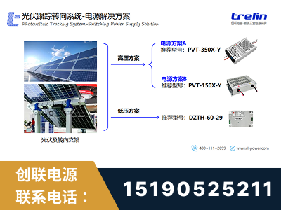 自贡-光伏跟踪转向系统-电源解决方案